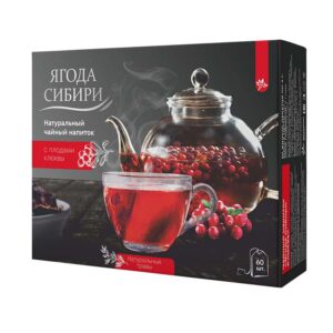 Фиточай с клюквой "Ягода Сибири”