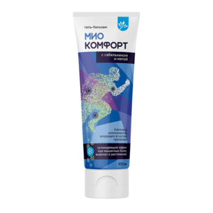 Гель-бальзам "Миокомфорт" охлаждающий с сабельником и мятой, 100 мл