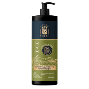 Шампунь для волос «Укрепляющий» с мумие, 500/1000 мл